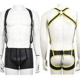 Backless Fetishwear Suspenders